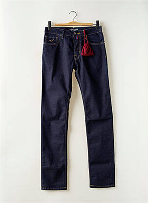 Jeans coupe slim stretch taille normale bleu JACOB COHEN homme