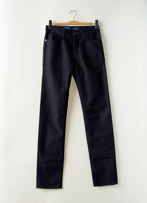 Jeans coupe droite stretch taille normale bleu TRUSSARDI JEANS homme