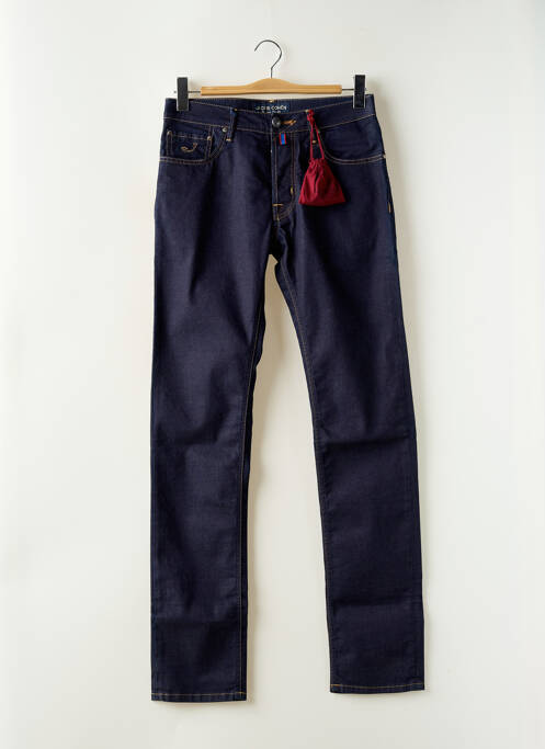 Jeans coupe slim stretch taille normale bleu JACOB COHEN homme