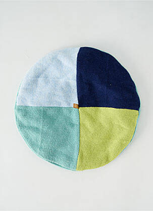 Chapeau forme béret vert FIL DE JOUR femme