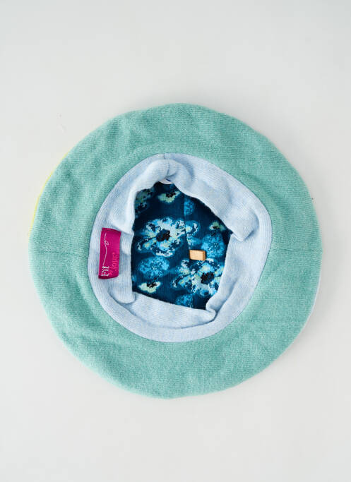 Chapeau vert FIL DE JOUR pour femme