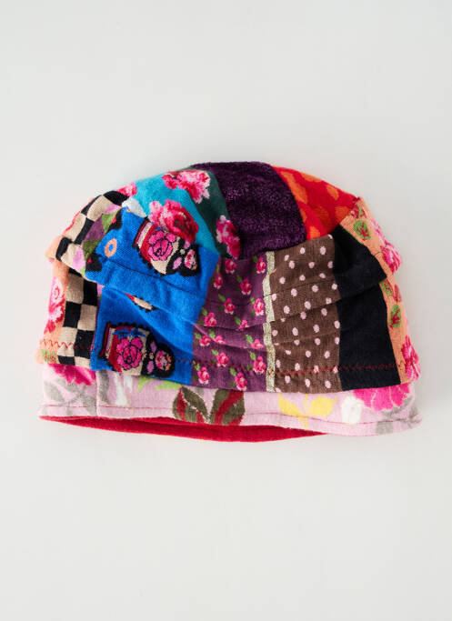 Bonnet doublure rouge DUB & DRINO femme