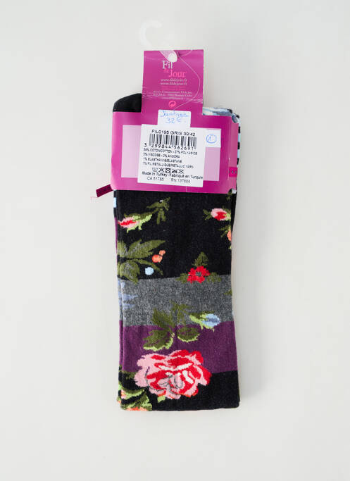 Jambières gris FIL DE JOUR pour femme