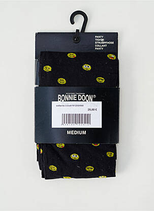 Collants imprimé fantaisie bleu BONNIE DOON femme