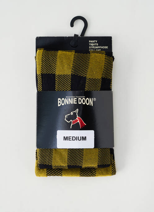 Collants jaune BONNIE DOON pour femme
