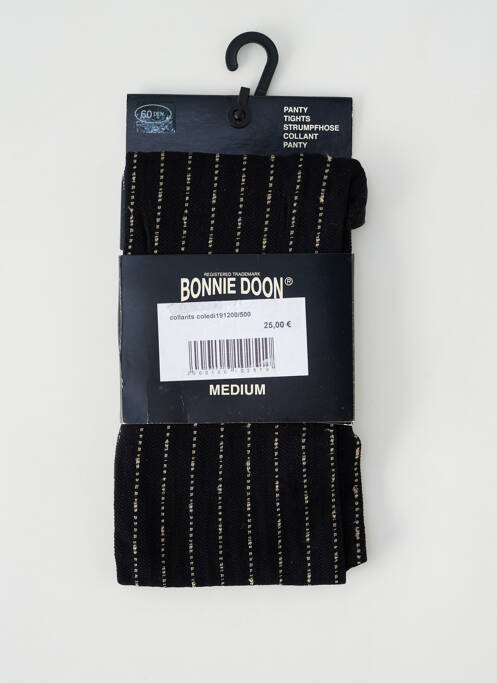Collants noir BONNIE DOON pour femme
