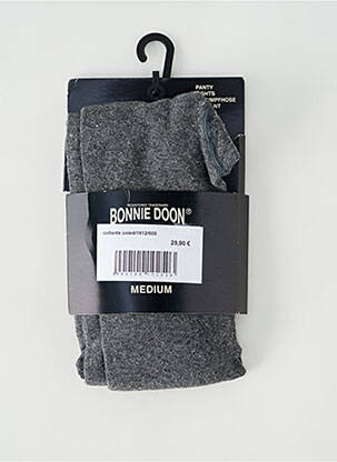 Collants stretch gris BONNIE DOON femme