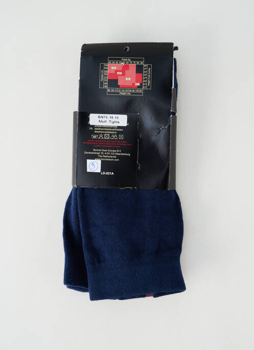 Collants bleu BONNIE DOON pour femme