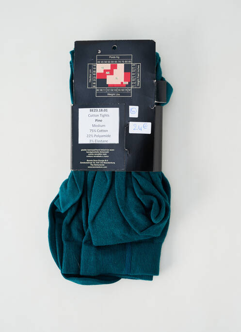 Collants bleu BONNIE DOON pour femme