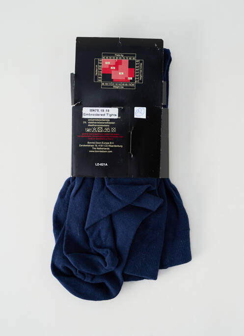 Collants bleu BONNIE DOON pour femme