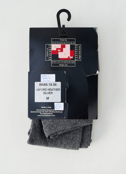 Collants gris BONNIE DOON pour femme