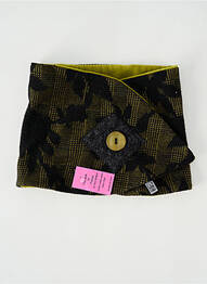 Col / tour de cou doublure vert LES FEES TRALALA femme