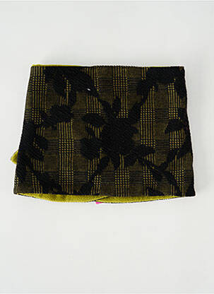 Col / tour de cou doublure vert LES FEES TRALALA femme