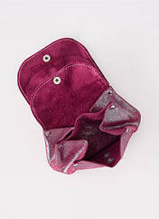 Porte-monnaie violet LA CARTABLIÈRE pour femme seconde vue