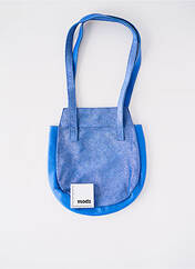 Sac bleu LA CARTABLIÈRE pour femme seconde vue