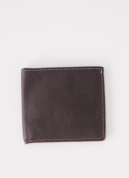 Porte-carte coutures renforcées marron LA CARTABLIÈRE homme