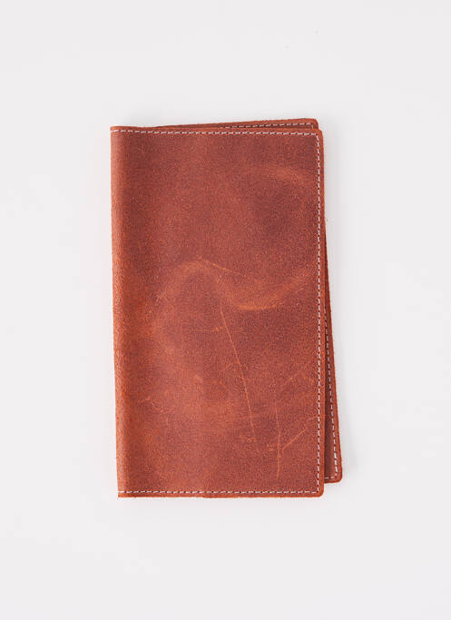 Portefeuille marron LA CARTABLIÈRE pour femme