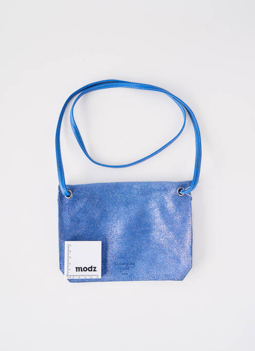 Sac bleu LA CARTABLIÈRE pour femme
