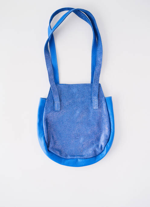 Sac bleu LA CARTABLIÈRE pour femme