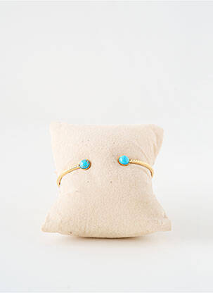 Bracelet ornement pierre bleu NILAI femme