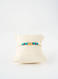 Bracelet ornement pierre bleu NILAI femme