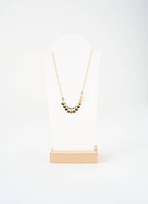 Collier matériaux métal or NILAI femme
