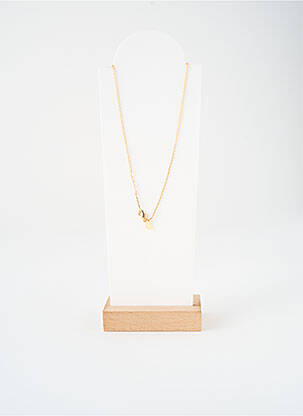 Collier ornement pierre vert NILAI femme