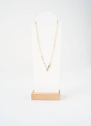 Collier matériaux métal or NILAI femme