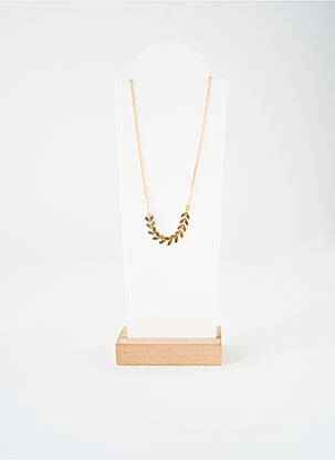 Collier matériaux métal or NILAI femme