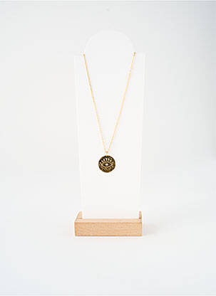 Collier matériaux métal or NILAI femme