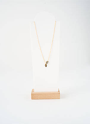 Collier matériaux métal or NILAI femme