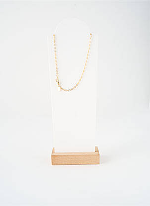 Collier matériaux métal or NILAI femme