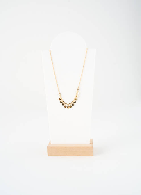 Collier matériaux métal or NILAI femme