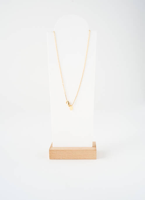 Collier ornement pierre vert NILAI femme