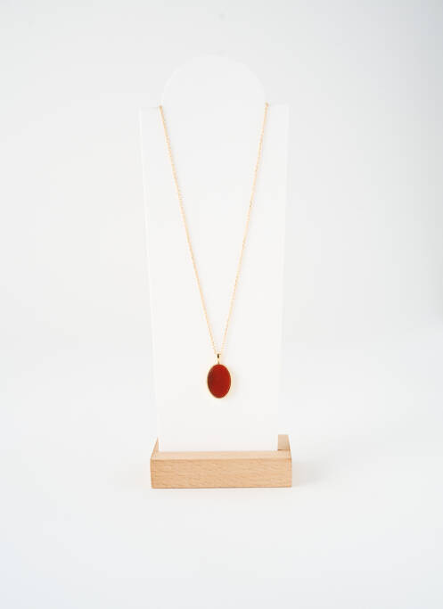 Collier matériaux métal or NILAI femme