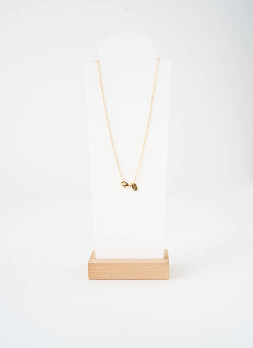 Collier matériaux métal or NILAI femme