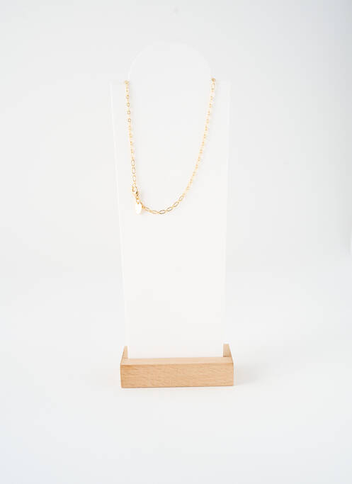 Collier matériaux métal or NILAI femme