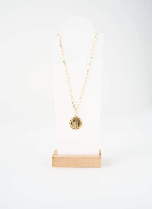 Collier or NILAI femme