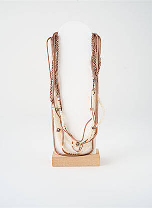 Collier matériaux métal rose KONPLOTT femme
