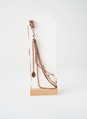 Collier matériaux métal rose KONPLOTT femme
