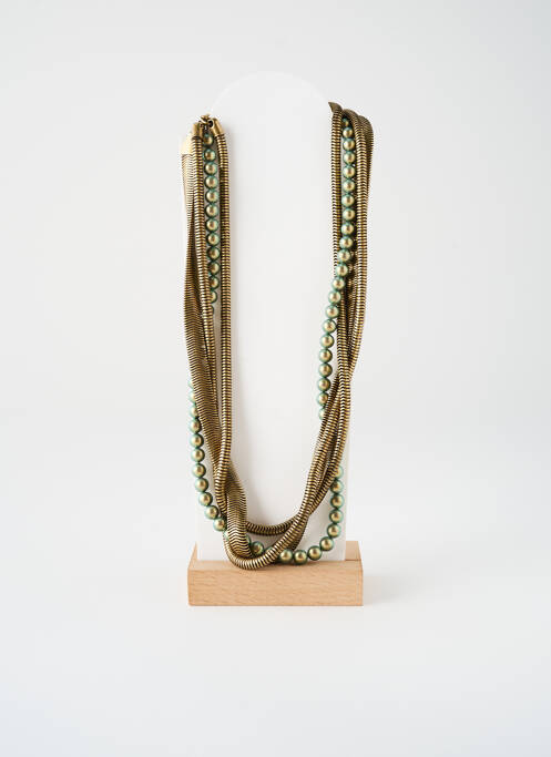 Collier matériaux métal or KONPLOTT femme