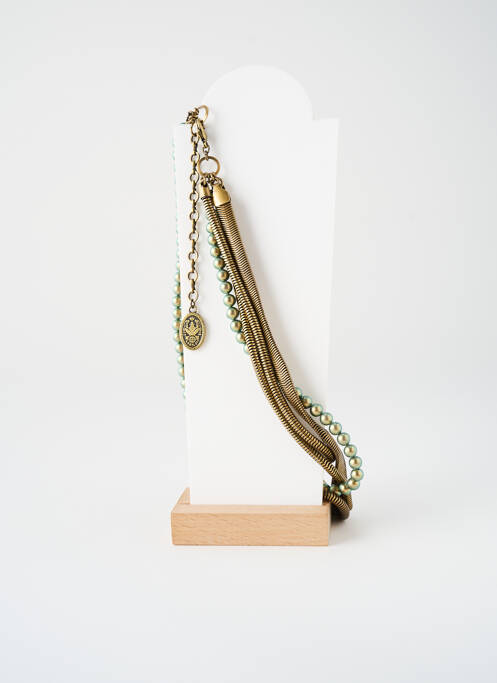 Collier matériaux métal or KONPLOTT femme
