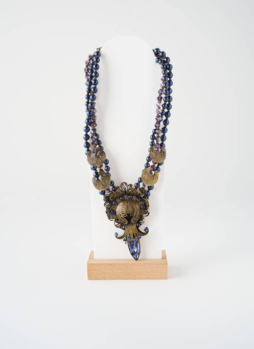 Collier bleu KONPLOTT pour femme