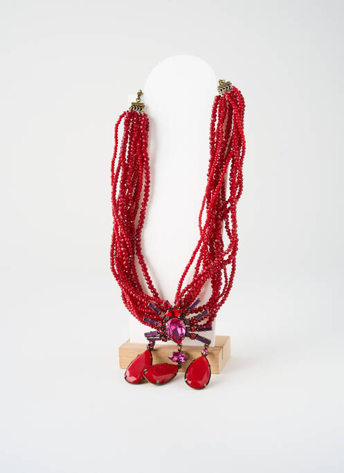 Collier rouge KONPLOTT pour femme