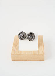 Boucles d’oreilles ornement oxyde de zirconium argent KONPLOTT femme