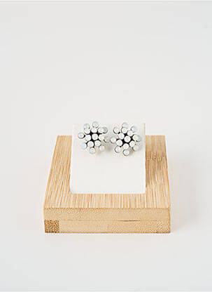 Boucles d’oreilles blanc KONPLOTT pour femme