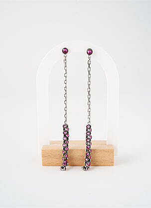 Boucles d’oreilles argent KONPLOTT femme