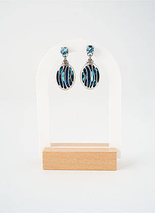 Boucles d’oreilles argent KONPLOTT femme