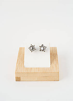 Boucles d’oreilles argent KONPLOTT femme