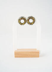 Boucles d’oreilles jaune KONPLOTT pour femme seconde vue